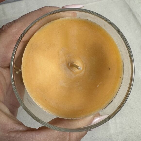 Bath & Body Works MARKET PEACH Small 4 oz Single Wick Candle No Lid VTG‎ NOS - Picture 3 of 4